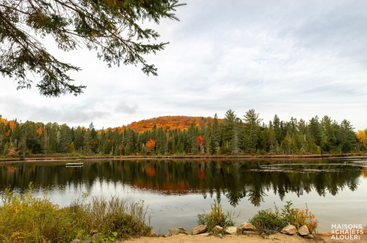 Baignade au lac