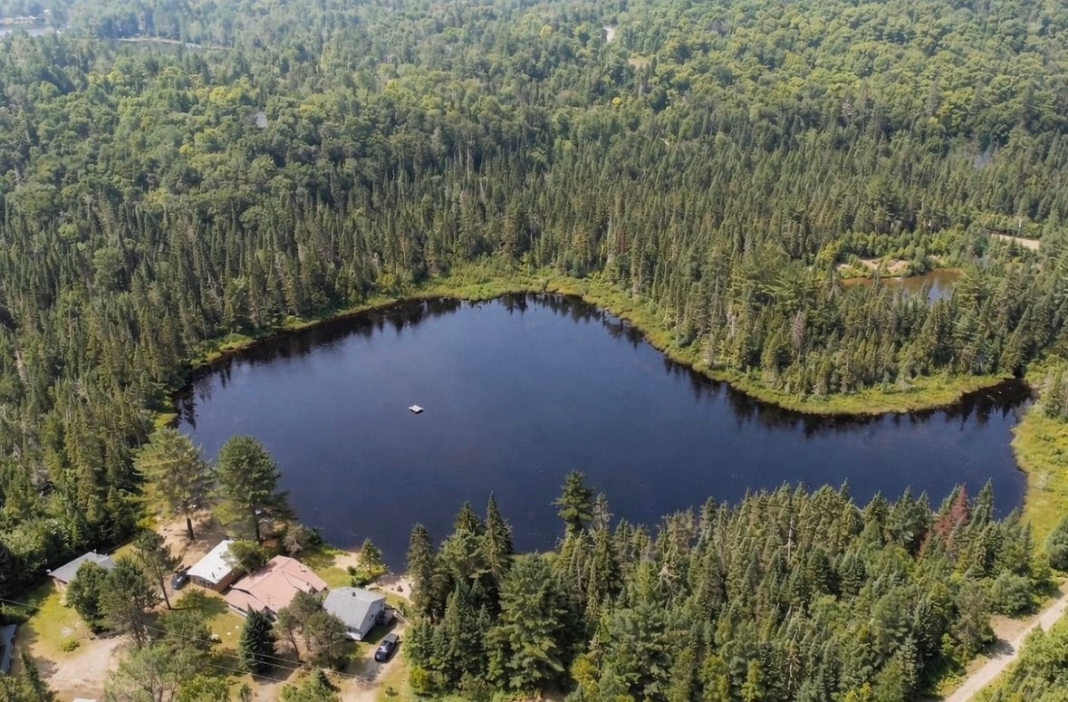 Lac en forêt boréale, Lanaudière